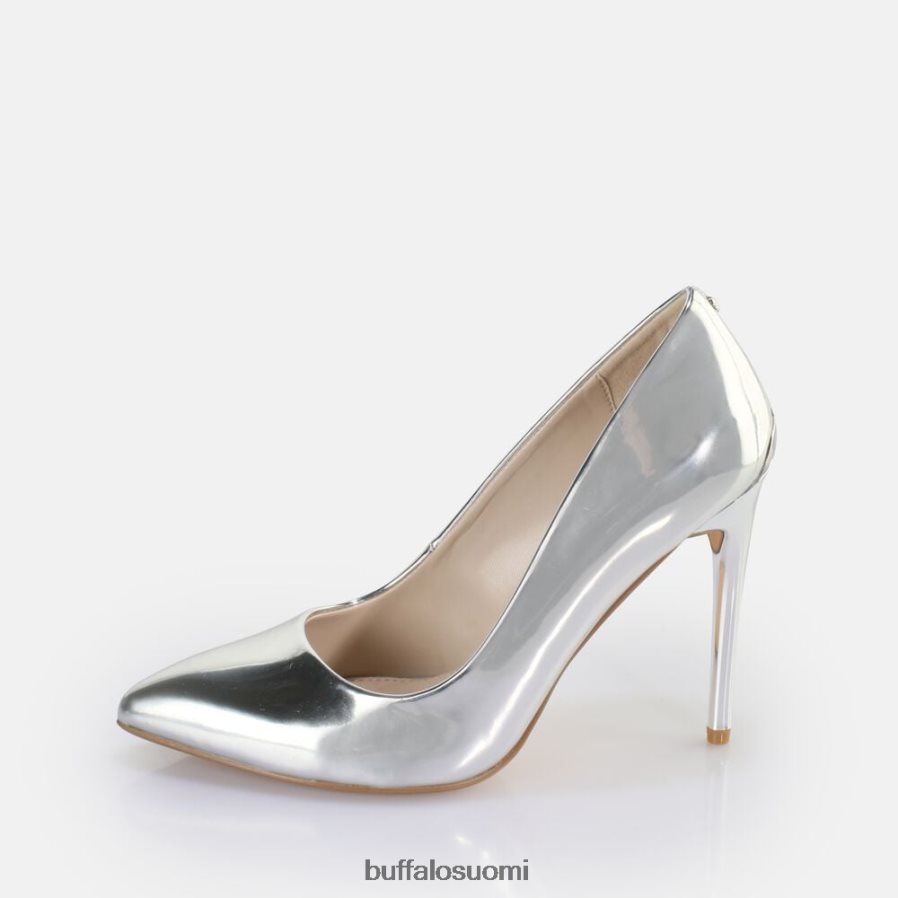 Juliette pump vegaani DZ48H4396 hopea Buffalo |korkokengät