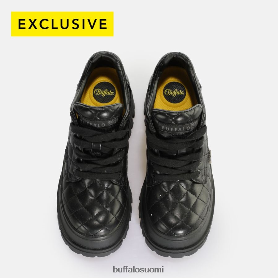 aspha cls laceup lo sneaker matala vegaani DZ48H4835 musta Buffalo |lenkkarit