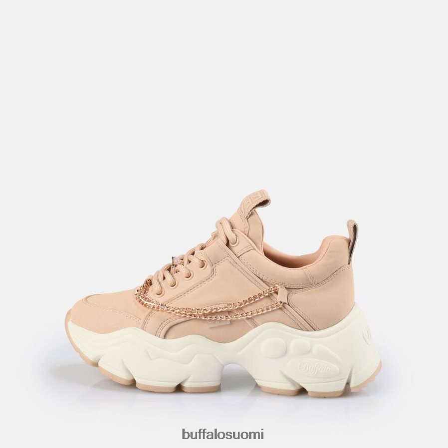 binaariketjuiset lenkkarit matalat vegaaniset DZ48H4349 vaaleanpunainen Buffalo |lenkkarit