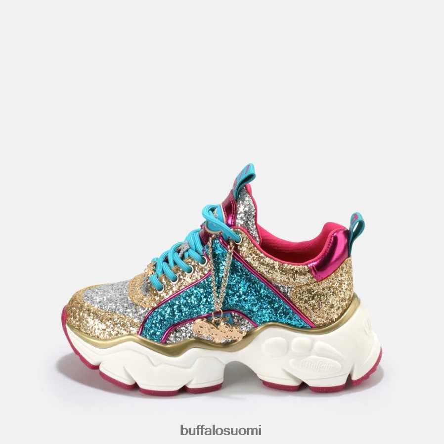 binaariset glam-lenkkarit, vegaani DZ48H4321 hopea Buffalo |lenkkarit