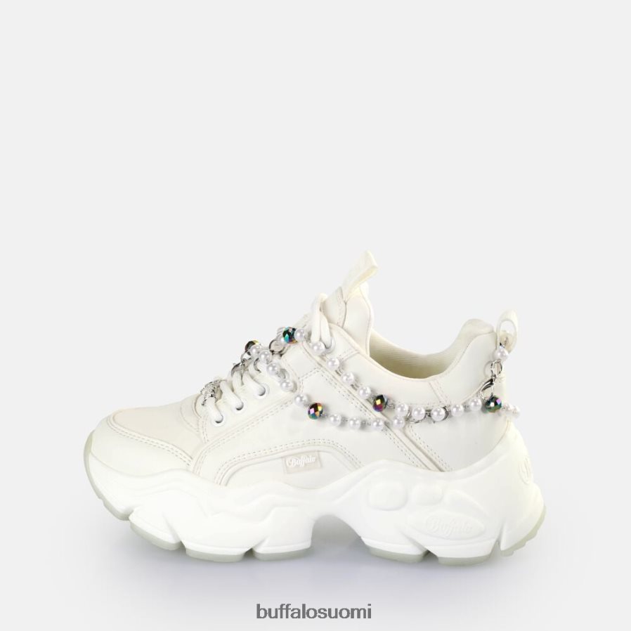 binaariset vegaaniset lenkkarit DZ48H4817 helmenvalkoinen Buffalo |lenkkarit