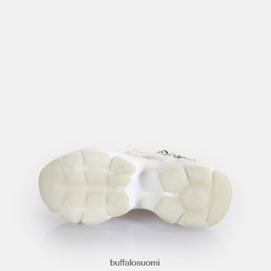 binary chain 3.0 trainer tennarit matala vegaani DZ48H4418 valkoinen/hopea Buffalo |lenkkarit