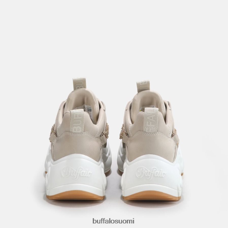 binary chain trainer matala vegaani DZ48H4348 beige kultaisella ketjulla Buffalo |lenkkarit