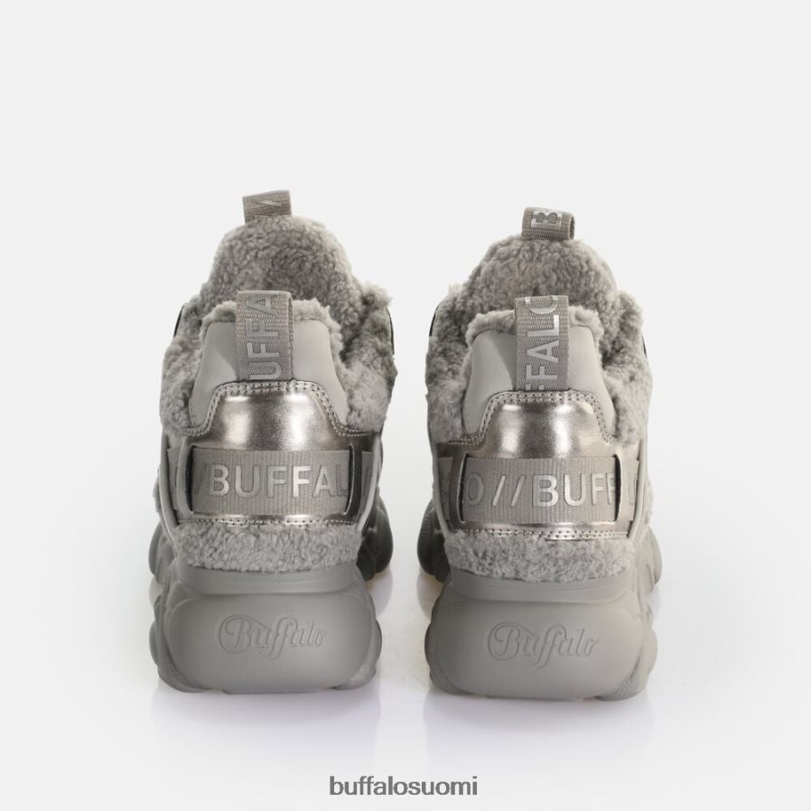 cld chai lämmin lenkkari matala vegaaninen DZ48H4809 hopeanharmaa Buffalo |lenkkarit