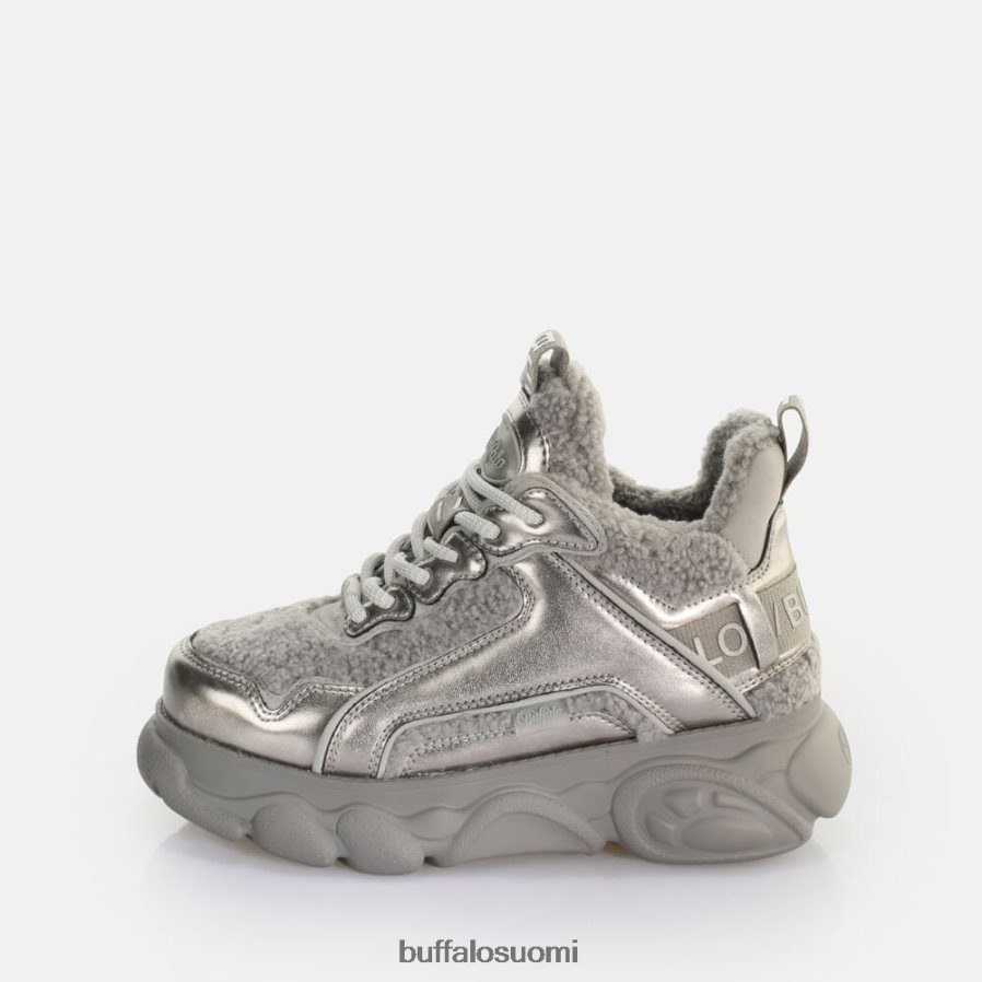 cld chai lämmin lenkkari matala vegaaninen DZ48H4809 hopeanharmaa Buffalo |lenkkarit