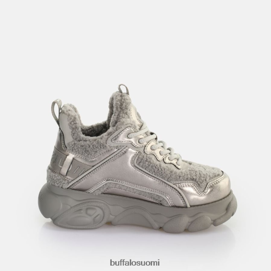 cld chai lämmin lenkkari matala vegaaninen DZ48H4809 hopeanharmaa Buffalo |lenkkarit