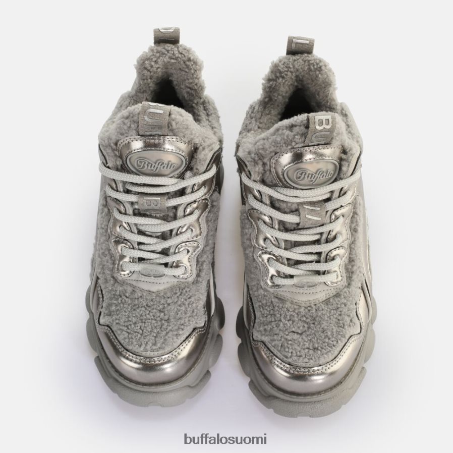 cld chai lämmin lenkkari matala vegaaninen DZ48H4809 hopeanharmaa Buffalo |lenkkarit