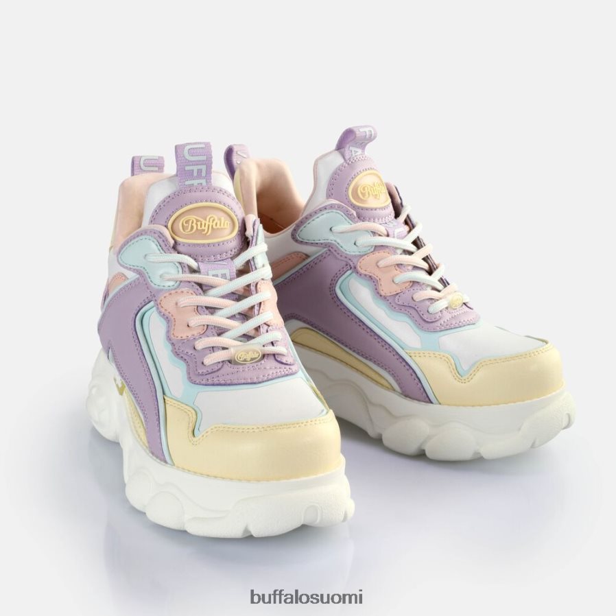 cld chai lenkkarit matalat vegaaniset DZ48H474 luonnonvalkoinen/vanilja/violetti Buffalo |lenkkarit