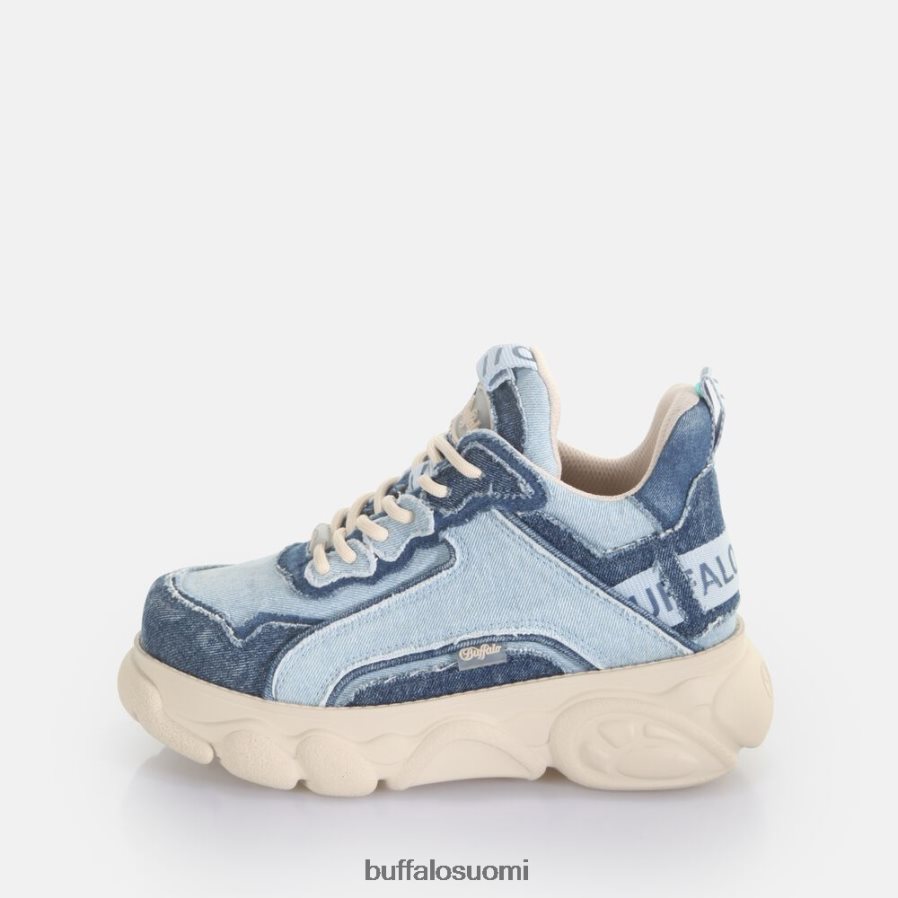 cld chai tennarit matala vegaani DZ48H479 denim vaaleansininen Buffalo |lenkkarit
