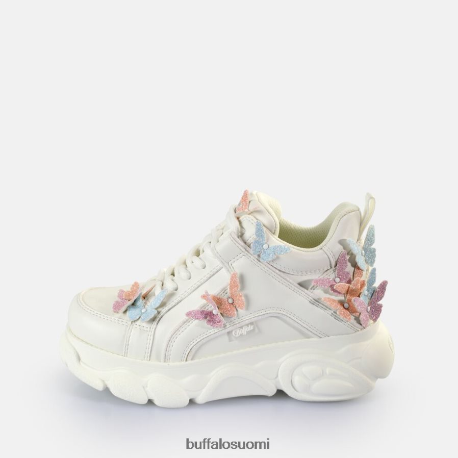 cld corin butterflies lenkkarit matalat vegaaniset DZ48H4142 valkoinen multi Buffalo |lenkkarit