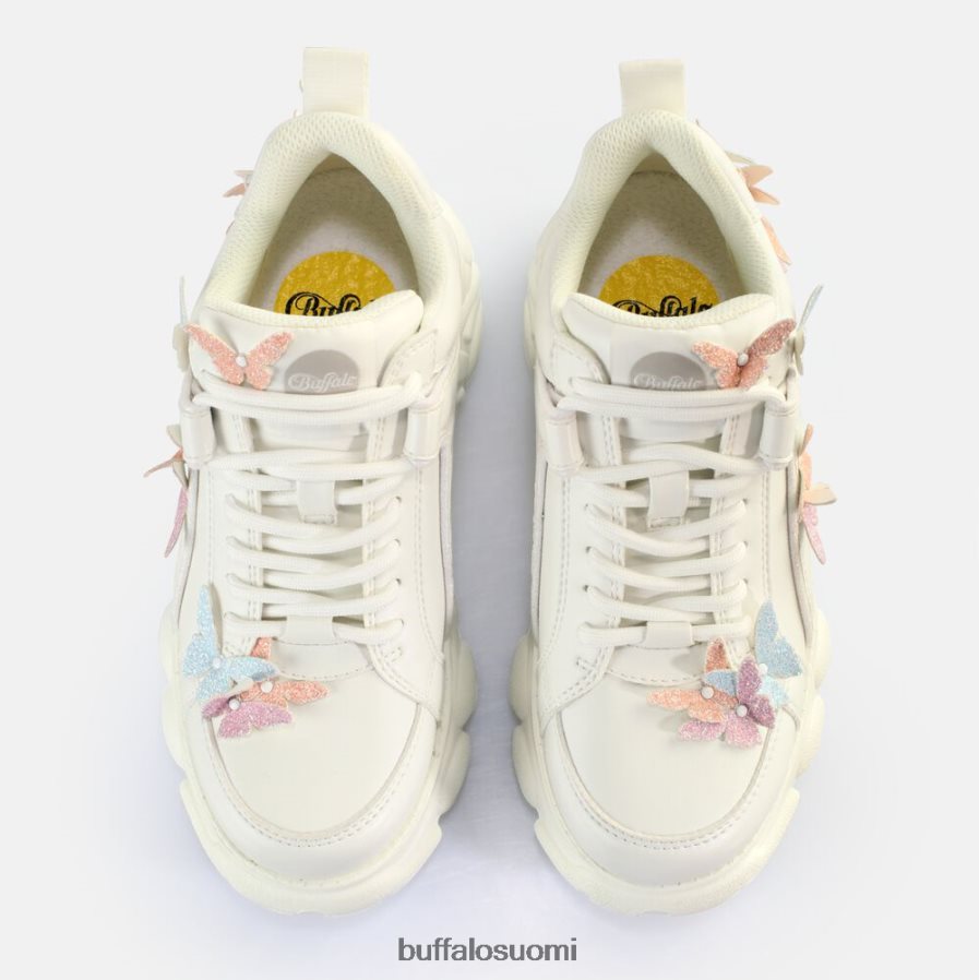 cld corin butterflies lenkkarit matalat vegaaniset DZ48H4142 valkoinen multi Buffalo |lenkkarit