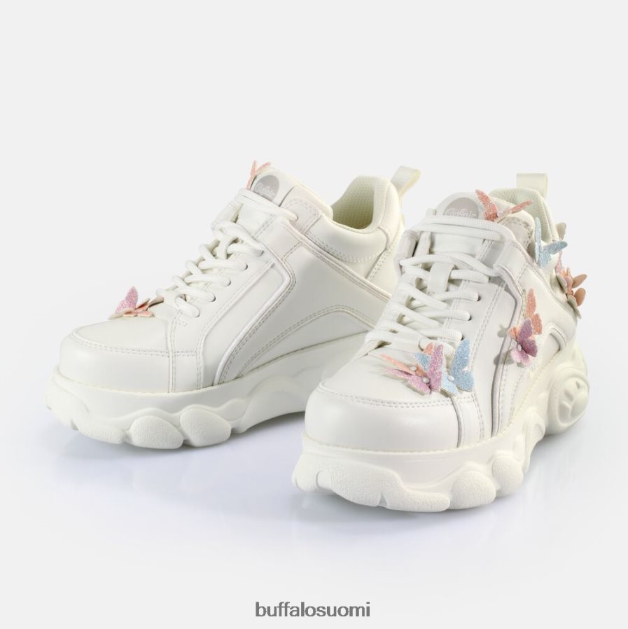 cld corin butterflies lenkkarit matalat vegaaniset DZ48H4142 valkoinen multi Buffalo |lenkkarit