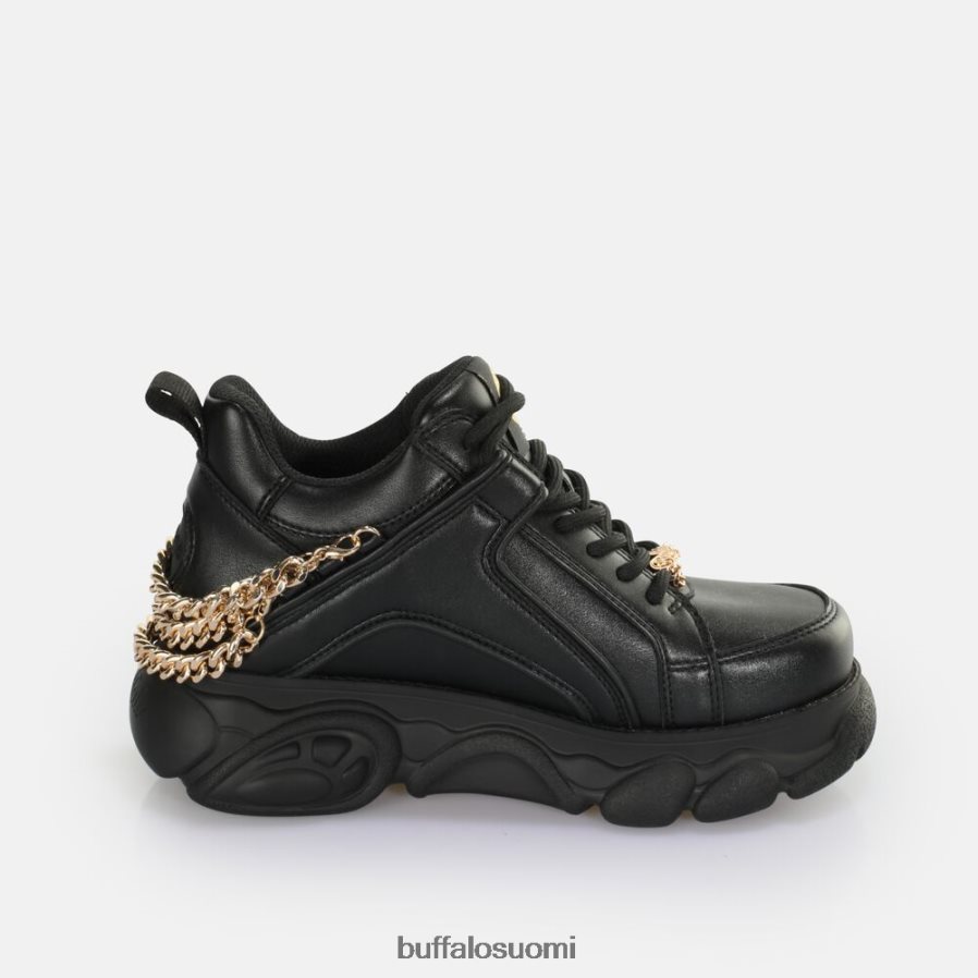 cld corin chain 2.0 lenkkari matala vegaaninen DZ48H4591 musta kulta Buffalo |lenkkarit