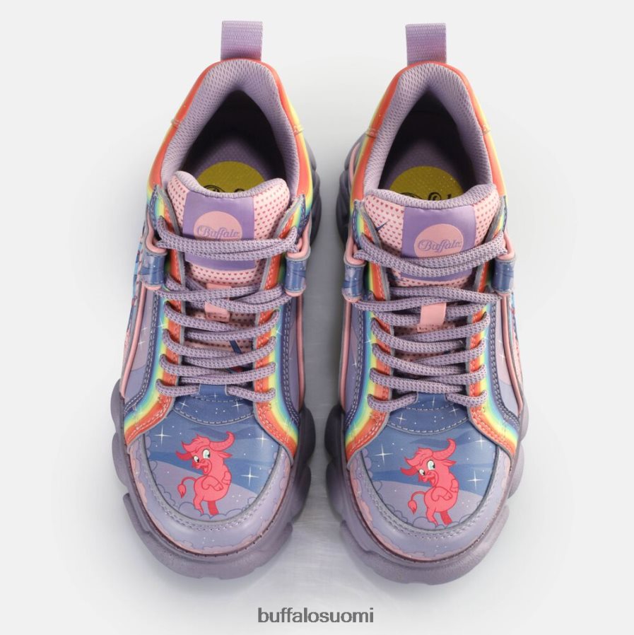 cld corin graffiti lenkkarit matalat vegaaniset DZ48H4139 violetti rakkaus Buffalo |lenkkarit