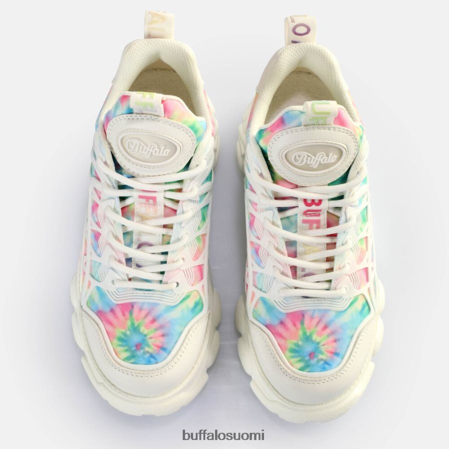 cld flow -lenkkarit matalat vegaaniset DZ48H4433 valkoinen-monivärinen Buffalo |lenkkarit