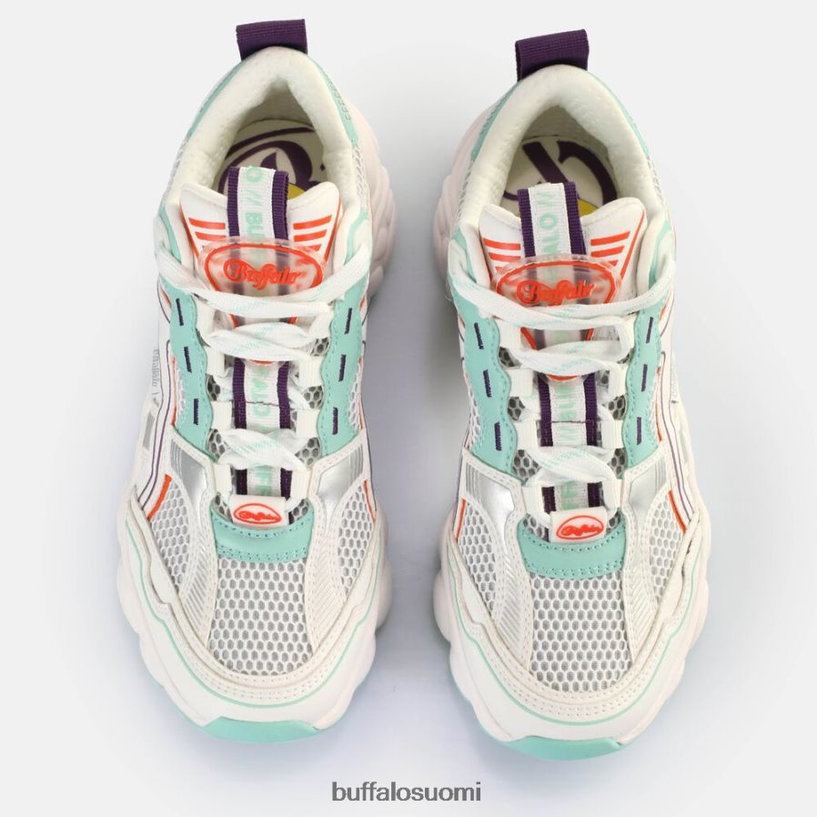 cld run jog lenkkarit matalat vegaaniset DZ48H4237 valkoinen/minttu/koralli Buffalo |lenkkarit