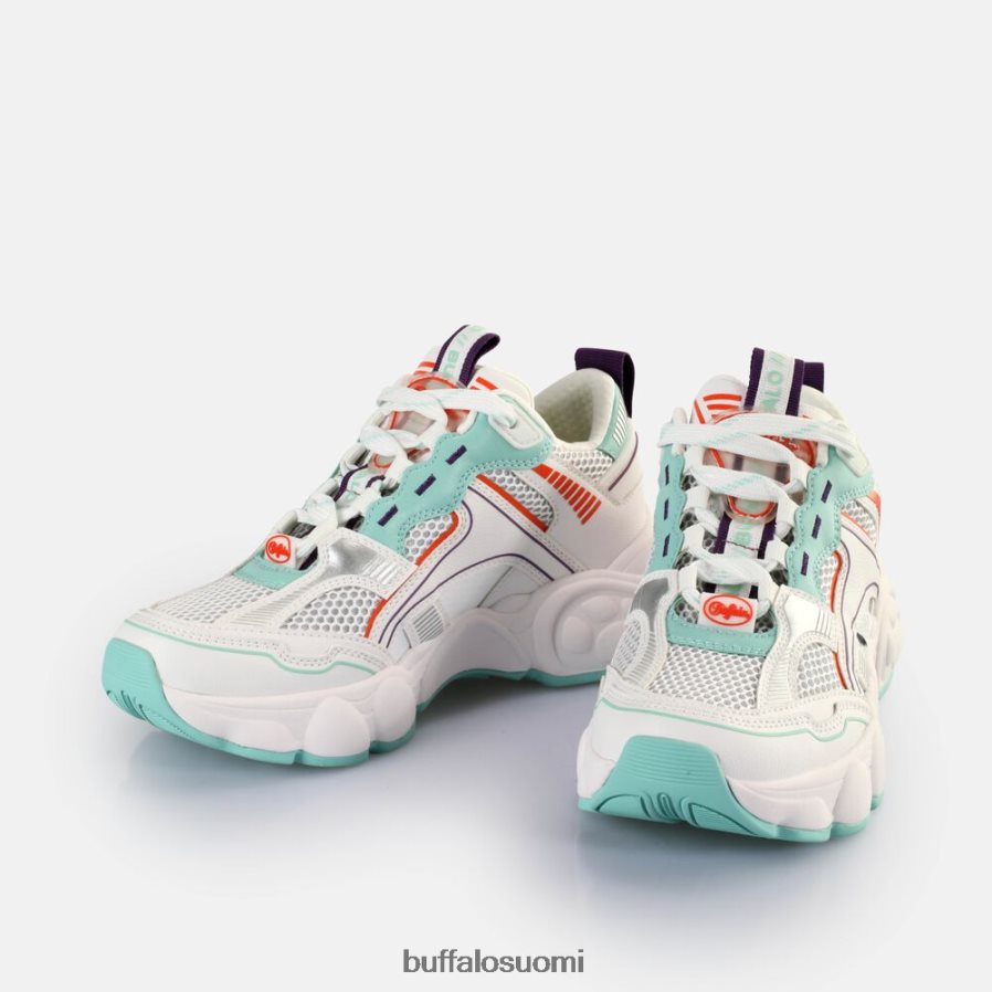 cld run jog lenkkarit matalat vegaaniset DZ48H4237 valkoinen/minttu/koralli Buffalo |lenkkarit
