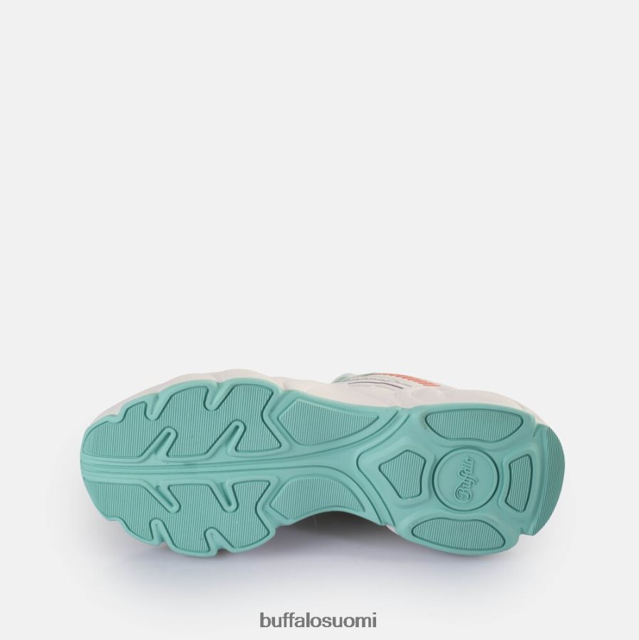 cld run jog lenkkarit matalat vegaaniset DZ48H4237 valkoinen/minttu/koralli Buffalo |lenkkarit
