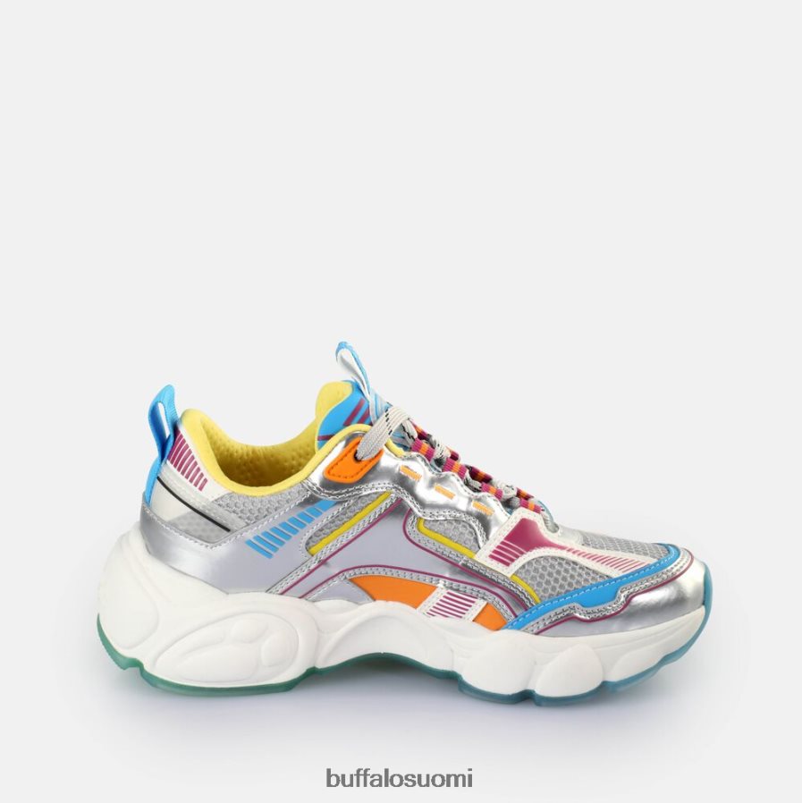 cld run jog lenkkarit matalat vegaaniset DZ48H4238 hopea/violetti Buffalo |lenkkarit