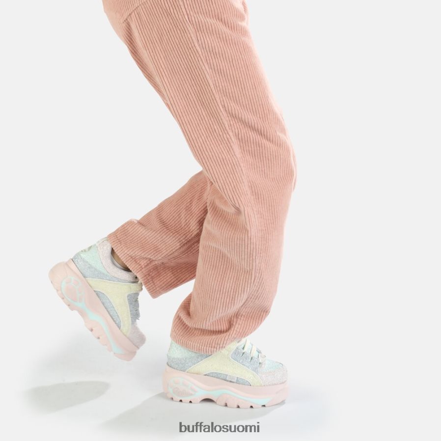 klassinen lenkkari matala vegaaninen glitter DZ48H4725 monipastelli Buffalo |lenkkarit