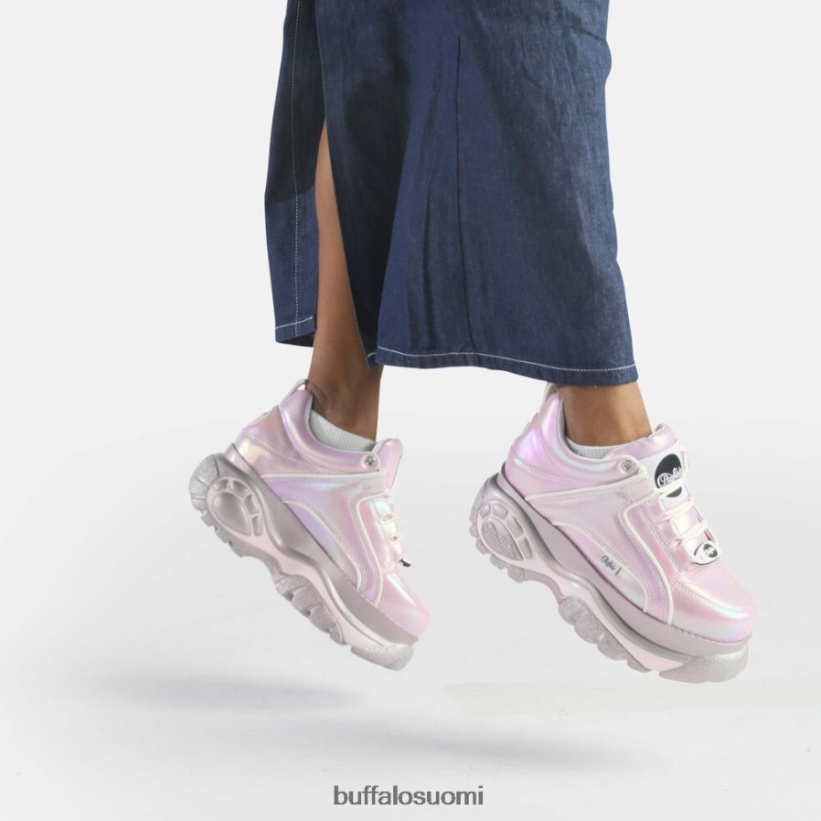 klassiset vegaaniset lenkkarit DZ48H4269 pinkki metallinen Buffalo |lenkkarit