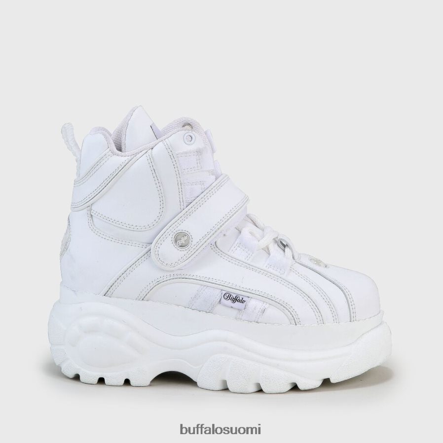 lenkkari korkea pohkeen nahkaa DZ48H4690 valkoinen Buffalo |lenkkarit