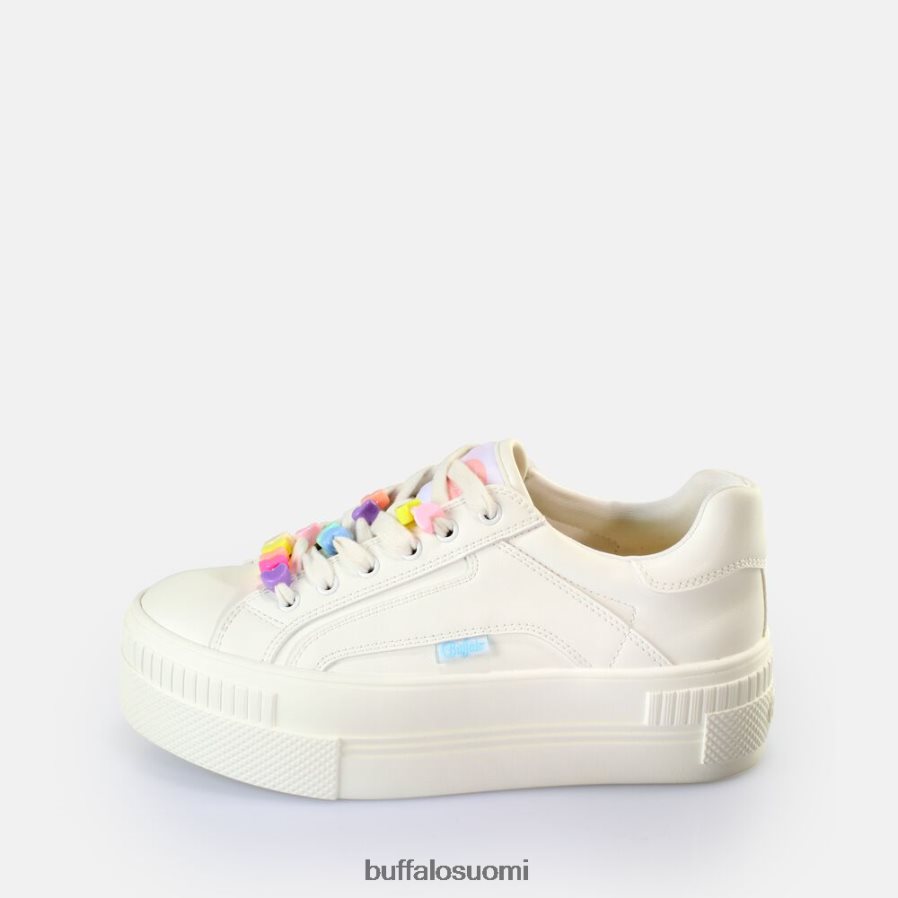 matalat vegaaniset makeiset lenkkarit DZ48H431 valkoinen Buffalo |lenkkarit