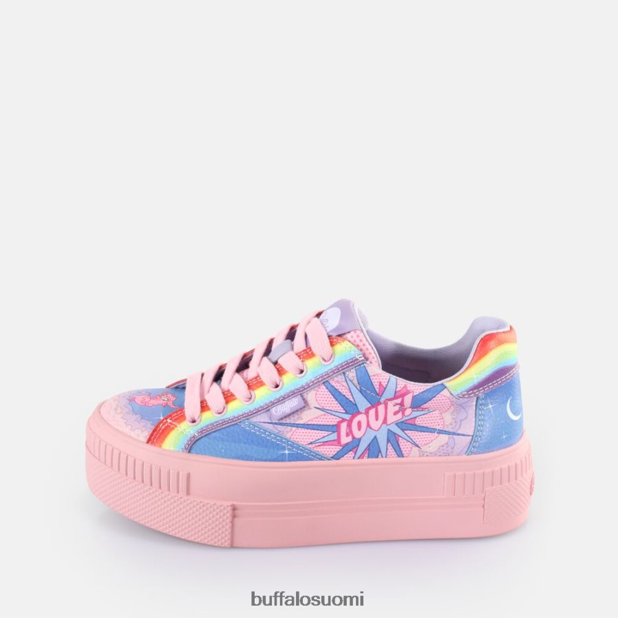 matalat vegaaniset parilliset graffitilenkkarit DZ48H433 lila rakkaus Buffalo |lenkkarit