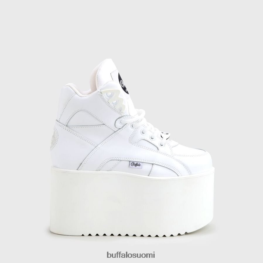 nousevat tornit korkeat nappanahkaa DZ48H4387 valkoinen Buffalo |lenkkarit