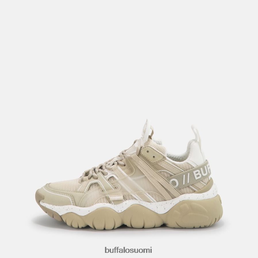 oarbis vaelluslenkkari matala vegaaninen DZ48H4410 kerma/valkoinen Buffalo |lenkkarit