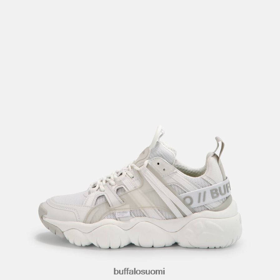 oarbis vaelluslenkkari matala vegaaninen DZ48H4411 valkoinen Buffalo |lenkkarit