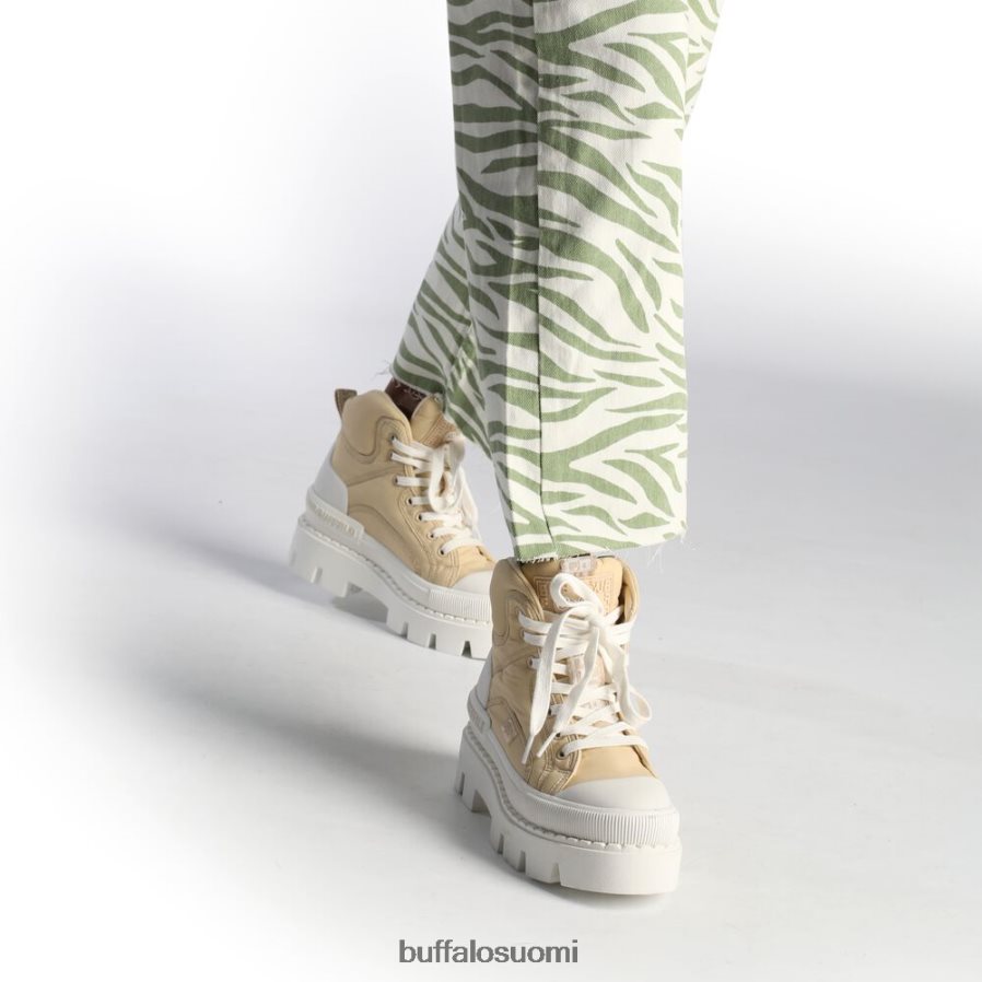 raven laceup mid sneaker high vegaani DZ48H4655 kerma Buffalo |lenkkarit