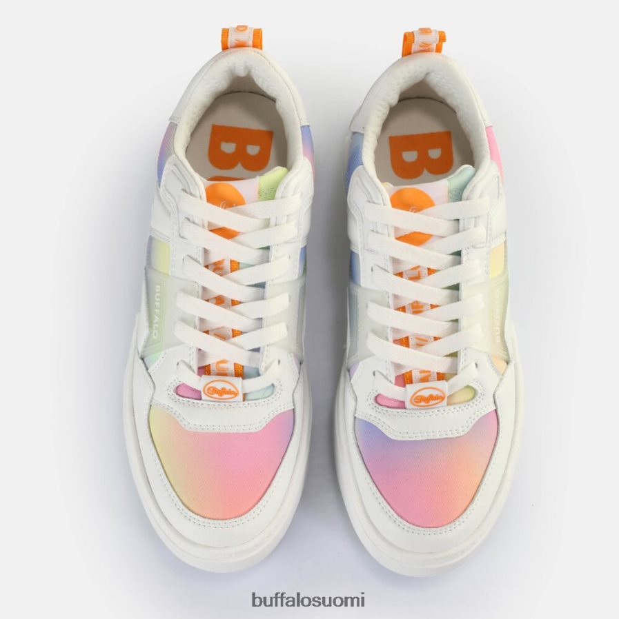 rse v2 lenkkarit matalat vegaaniset DZ48H456 solmioväri koralli/vihreä Buffalo |lenkkarit