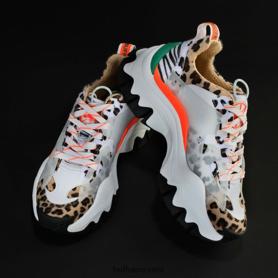 trail one lenkkarit matala vegaani DZ48H41 valkoinen eläinten sekoitus Buffalo |lenkkarit