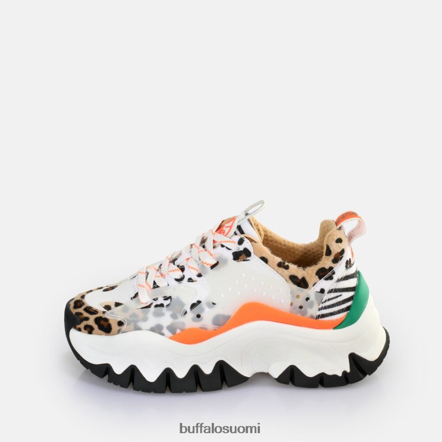 trail one lenkkarit matala vegaani DZ48H41 valkoinen eläinten sekoitus Buffalo |lenkkarit