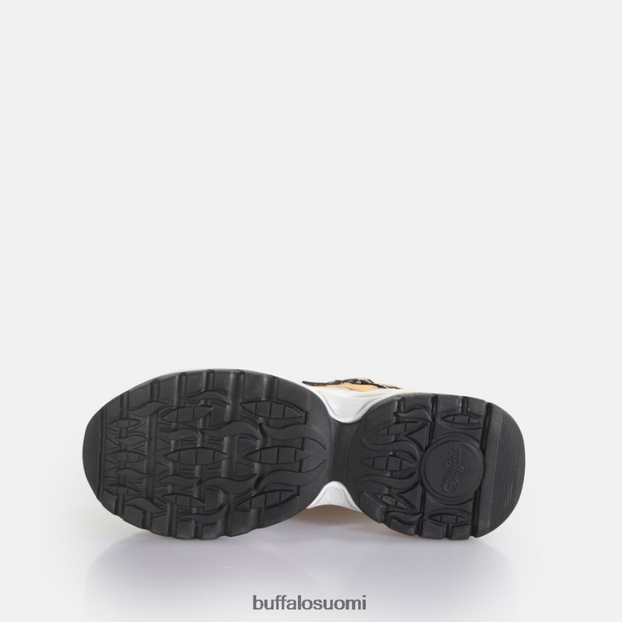 triplet hollow trainer matala vegaani DZ48H4129 kulta/hopea/musta Buffalo |lenkkarit