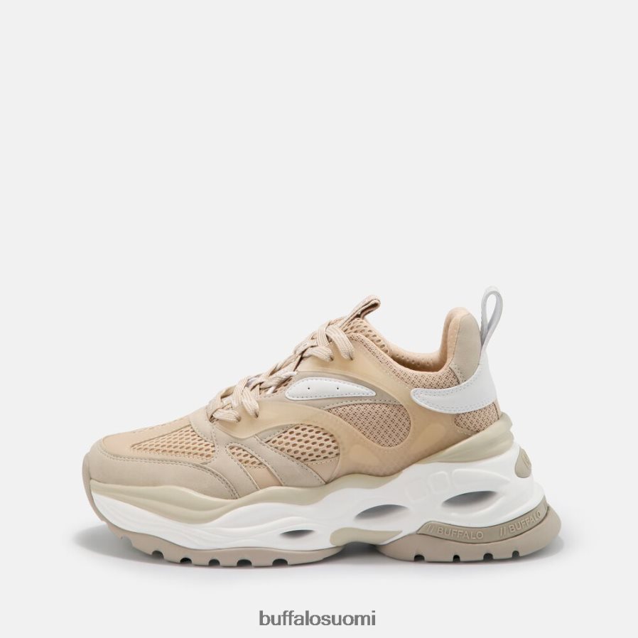 triplet m sneaker matala vegaani DZ48H4657 beige ja valkoinen Buffalo |lenkkarit