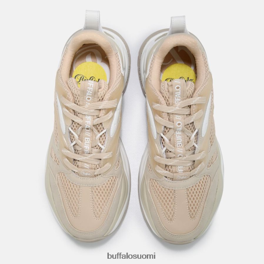 triplet m sneaker matala vegaani DZ48H4657 beige ja valkoinen Buffalo |lenkkarit