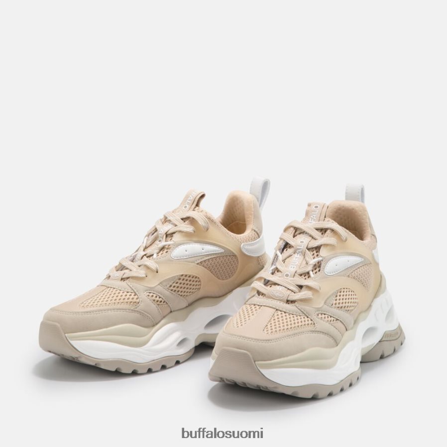 triplet m sneaker matala vegaani DZ48H4657 beige ja valkoinen Buffalo |lenkkarit