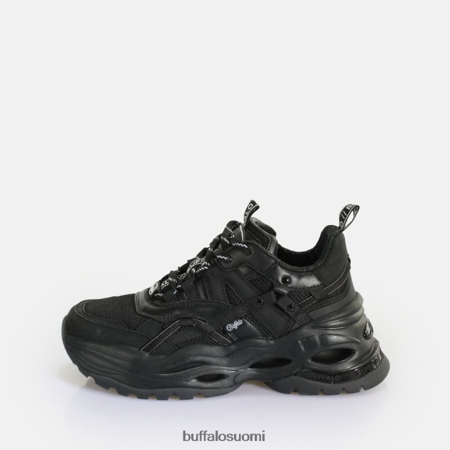 triplet ontto lenkkari matala vegaaninen DZ48H4124 musta Buffalo |lenkkarit