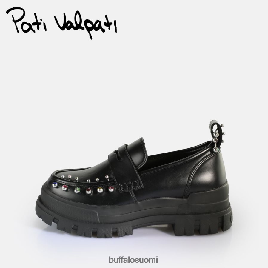 x pati valpati the low DZ48H4751 musta Buffalo |loafers