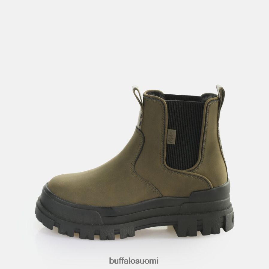aspha chelsea lämmin boot vegaani DZ48H4611 khaki Buffalo |saappaat