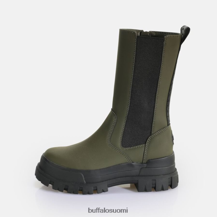 aspha clf sade chelsea hi boot vegan DZ48H4513 khaki Buffalo |saappaat
