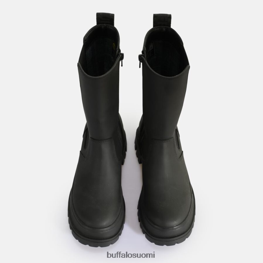 aspha clf sade chelsea hi boot vegan DZ48H4616 musta Buffalo |saappaat