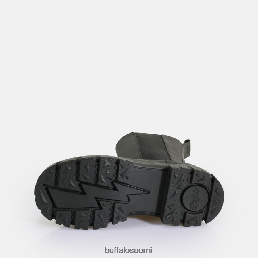 aspha clf sade chelsea hi boot vegan DZ48H4616 musta Buffalo |saappaat