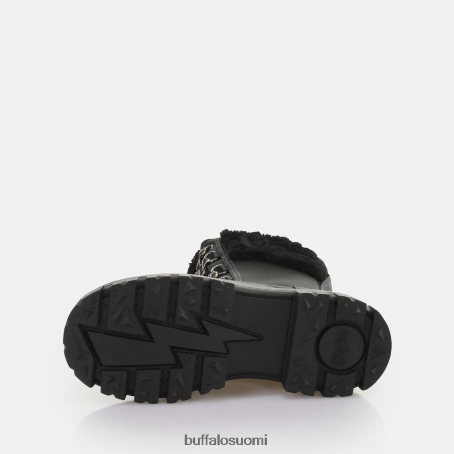 aspha duck boot lämmin boot vegaaninen DZ48H4471 musta Buffalo |saappaat