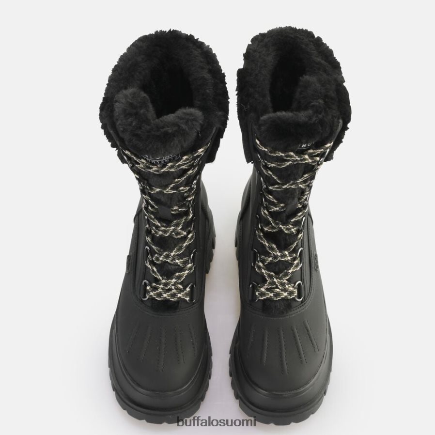 aspha duck boot lämmin boot vegaaninen DZ48H4471 musta Buffalo |saappaat