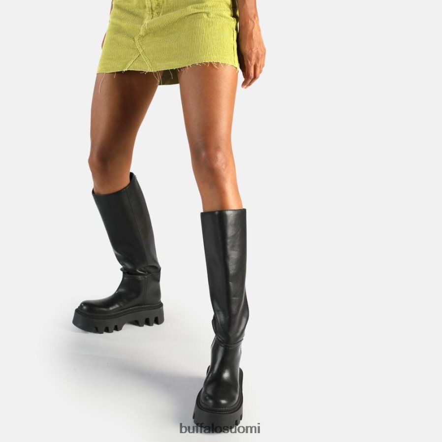 flora boot boot vegaani DZ48H4361 musta Buffalo |saappaat