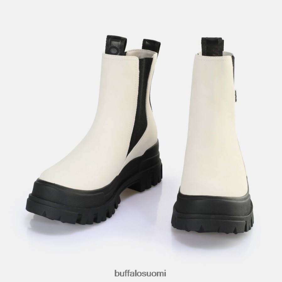 aspha chelsea mid ankle boot vegaani DZ48H4478 munankuori/musta Buffalo |saappaat