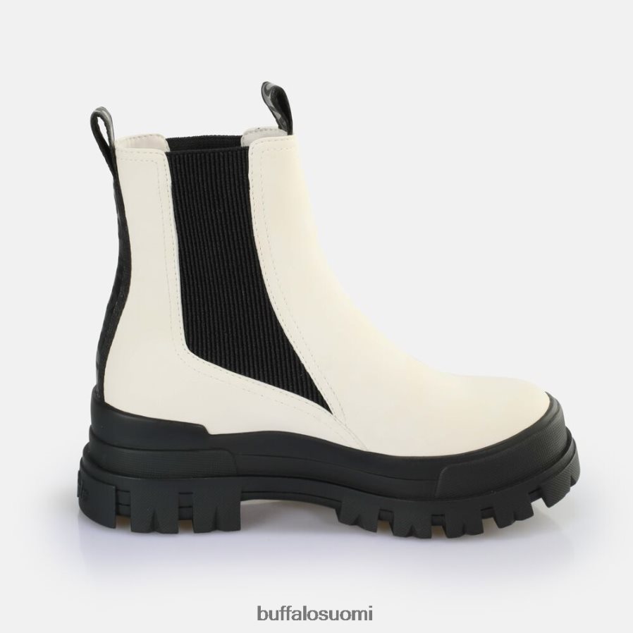 aspha chelsea mid ankle boot vegaani DZ48H4478 munankuori/musta Buffalo |saappaat